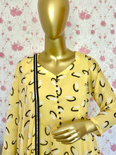 Yellow chiffon anarkali - kasumi.in